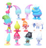 12 Pc/sistema Película Trolls Amapola Rama Acción Figuras To 0