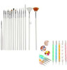 Set De 15 Pinceles Para Nail Art+5 Punteros Dotting/uñas 5