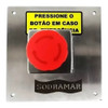 Botão De Segurança Em Aço Inox De Parede - Sodramar 0