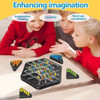Jogo De Tabuleiro Triangular Infantil, Jogo Educativo 3