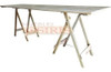Caballetes Madera Plegables Para Mesa Tablon 2 Unidades 3