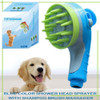 Ducha Rociador De Cabeza Con Champú Pincel Cachorro Mascota 2