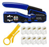 Rj45 Kit De Herramientas De Crimpado Todo En Uno, Herramient 0