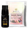 Kit Cola Para Cílios Nano Tek Macy 3ml E Removedor Fast Macy 0