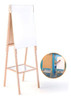 Cavalete Flip Chart 87x56cm Lousa Branca 2 Em 1 Compact Line 0