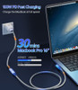 Agfinest Ngulo Recto Right Usb4 Cable De Extensin Thunderbol 4
