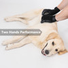 Mascotas Perro Gato Guantes Piel Cabello Limpieza Masaje Bañ 2