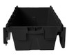 Caixa C/ Tampa Acoplada Reforçada Multiuso Preta 14l 2