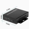 Tvi A Hdmi Convertidor Wsdcam Mini 4 K Full Hdtvi A Hdmi De 3