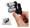 Mini Microscópio Lupa Smartphone Zoom Led 60x Celular 1