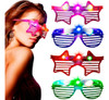 10 Anteojo Rigido Led Cotillon Luminoso Carioca Combo Lentes 1