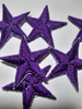Parche Aplique Bordado Estrella  4cm. P/plancha Packx6 Viol 2