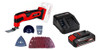 Multiherramienta Oscilante Einhell 18v + Starter Kit 2.5 Ah 2