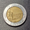 Antigua Moneda Italiana Año 1983 Italia 500 Liras 1