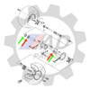 Rolamento Roda Traseira Yamaha Raptor 125 250 350 Kit 1