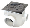 Caixa Sifonada Com Grelha Inox Anti-insetos Branco Durín 0 Caixa Sifonada Com Grelha Inox Anti-insetos Branco Durín 0