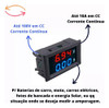 Voltimetro Amperimetro Digital 100v 10a Azul E Vermelho 3