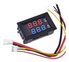 Voltimetro Amperimetro Digital 100v 10a Azul E Vermelho 4