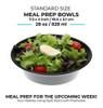 ~? Freshware Meal Prep Bowl Containers [30 Pack] Tazones De 3