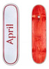 Shape April Maple 8.5 Og Logo Red - Skateboard Deck Skate 0