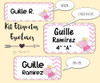 Etiquetas Escolares Imprimibles Peppa Pig #1 Tex. Editables 2