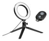 Kit Aro Anillo Luz Led + Tripode + Disparador Selfie Celular 0