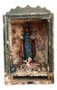 Antiguo Retablo- Hornacina De Santo - Bolivia - Colonial 0