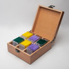 Caja Ciega De Té Madera Cedro Con 6 Divisiones 1