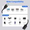 Cable Extensor Usb De 1 Pie (1 Unidad), Cable De Extension U 3