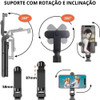Kit Tripé Bastão Estabilizador Para Celular Microfone Vídeo 7