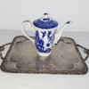 Tetera Cafetera Porcelana Willow Antigua Japonesa Mirala 4
