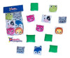 Juego De Memoria En Tela  Bebes Estimulación Visual 2