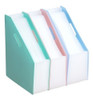 Carpeta Expandible Portable Pastel | A4 | Deli | Celeste 1