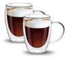 Tazas De Doble Vidrio Para Café 350ml X4 3