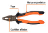 Pinza Universal 7 Aislada 1000v Electricista Truper 17329 3