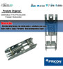 Dobradiça Fricon Com Mola P/ Freezer Hde Hced C/capa 4