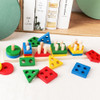 Montessori Stacking Toy Set For Toddlers 1, 2 And 3 Years O. 4