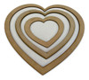 Corazón Calado Aro Arandela Kit X 20u 30cm Mdf/fibrofacil 0