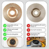 3 Discos De Molienda De Madera Para Amoladora Eje 5/8 Y 7/8 2