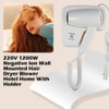 220v 1200w Ion Negativo Montado Na Parede Secador De Cabelo 1 220v 1200w Ion Negativo Montado Na Parede Secador De Cabelo 1