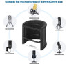 Pop Filter Anti Puff Concavo Preto 2