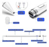 Caneta Touch Ponta Super Fina Stylus Para Celular Tablet 2