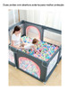 Cercado Para Bebê Brincar Grande Infantil Cercadinho 200x180 4