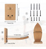 Clackibukvyz Estante Para Tabla De Surf, Colgador De Pared . 3