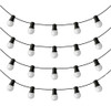 Guirnalda Luces Deco Tira 30 Mts Con Lamparas Led 1w Opal 0