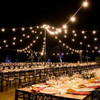 Guirnalda Luces Deco Tira 30 Mts Con Lamparas Led 1w Opal 2