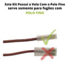 4 Velas Eletrodos De Acendimento Para Fogão Brastemp Deville 3
