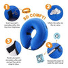Collar Inflable S Protector P/ Mascota Collarin No Tapa Vist 3
