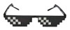 Lentes Pixel Meme Thug Life 3