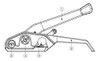 2 Esticador Fita 10, 13 E 16mm Pet Pp Arquear Tensionador 4